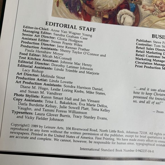 Leisure Arts - The Spirit of Christmas Book One & Three - Picture 10 of 11